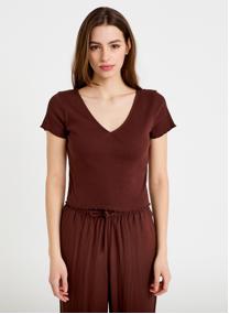 Tee-shirts KCOTDANC femme jaune