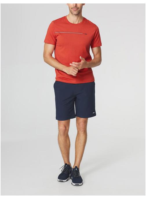 TBS Tee-shirts T-shirt manches courtes MELUTTEE ARCTIQUE homme rouge