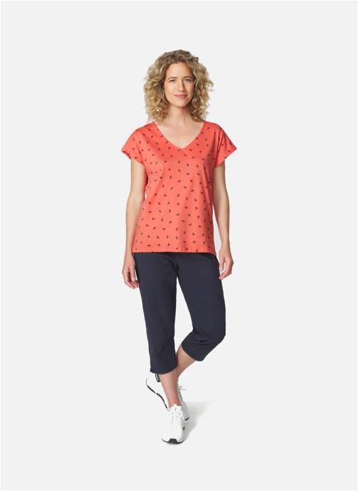 TBS Tee-shirts Polo Manches courtes EDDENSAN ARCTIQUE femme rouge