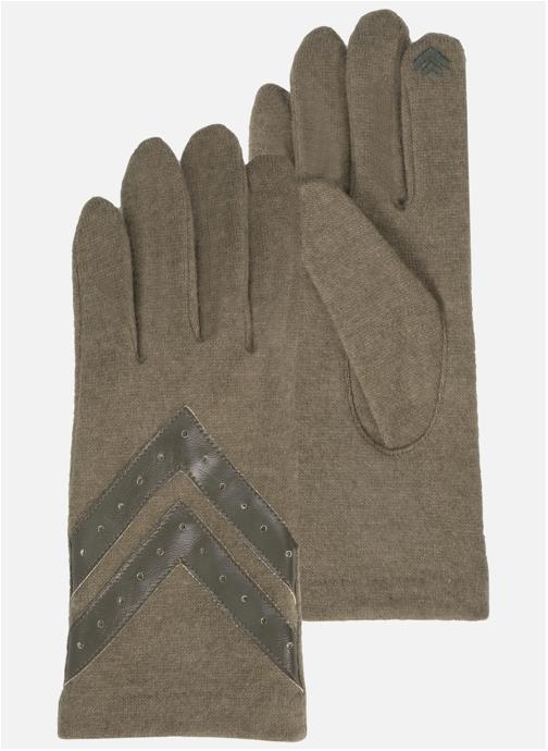 Isotoner Gants Gants Femme tactiles laine Beige femme vert
