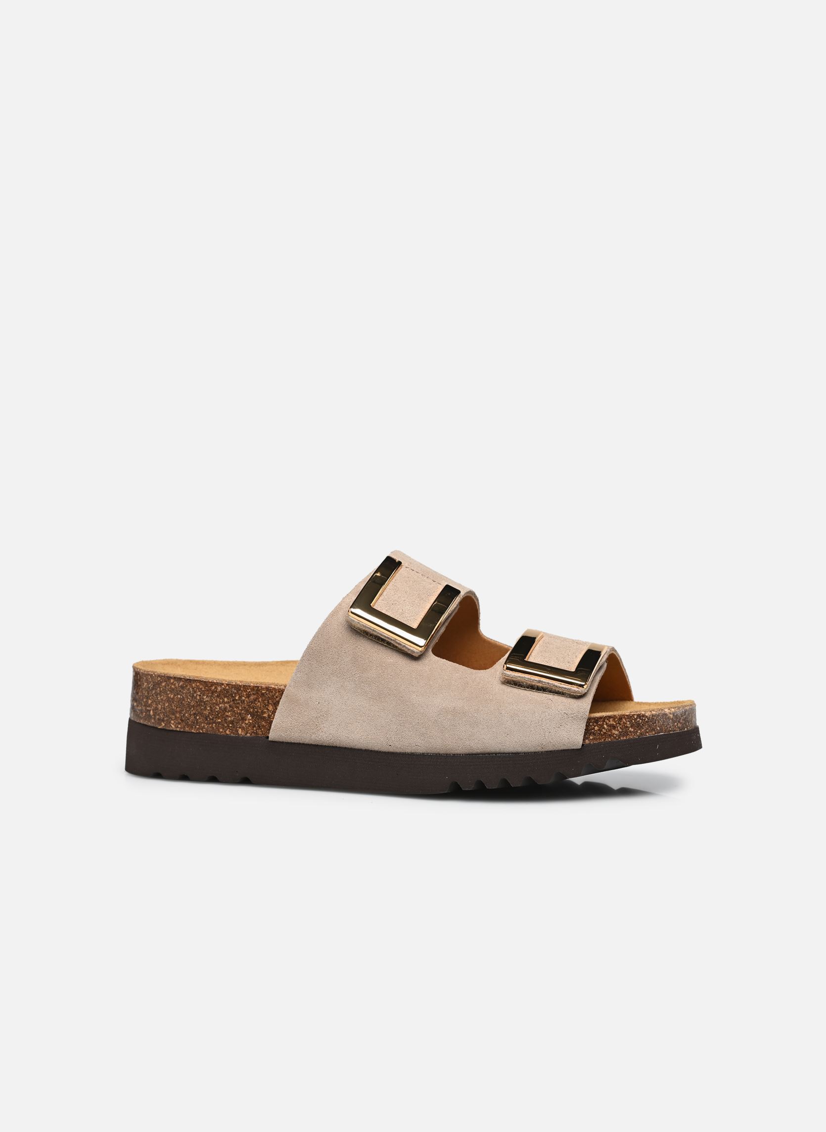 Pantoletten und Clogs Monterey 2 Straps Collection damen beige Scholl Pantoletten und Clogs Monterey 2 Straps Collection damen beige DARK BEIGE