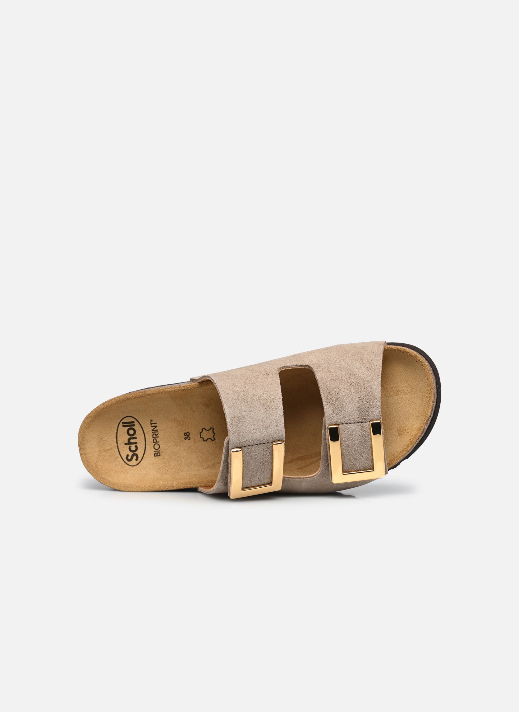 Pantoletten und Clogs Monterey 2 Straps Collection damen beige Scholl Pantoletten und Clogs Monterey 2 Straps Collection damen beige DARK BEIGE