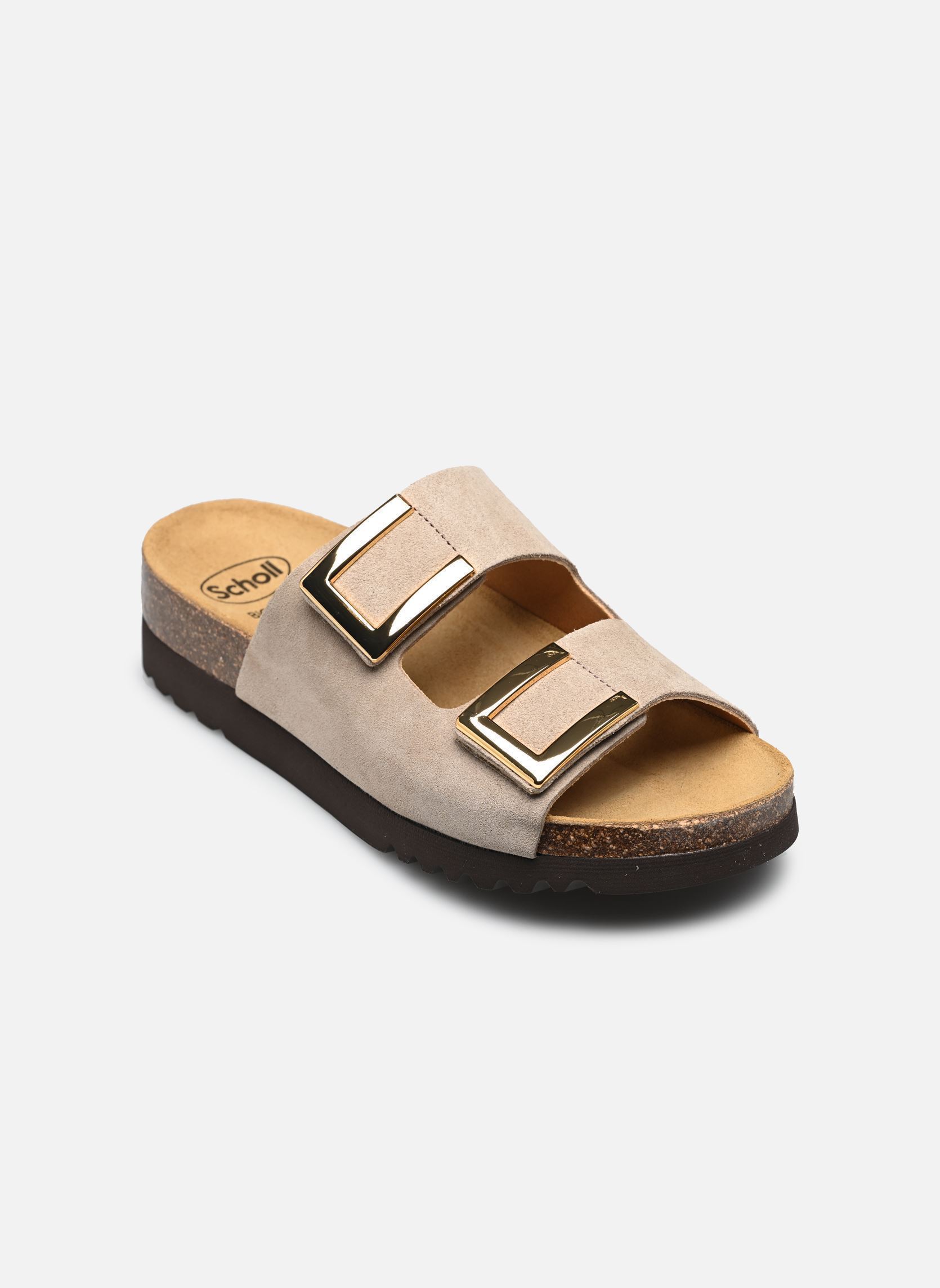 Pantoletten und Clogs Monterey 2 Straps Collection damen beige Scholl Pantoletten und Clogs Monterey 2 Straps Collection damen beige DARK BEIGE