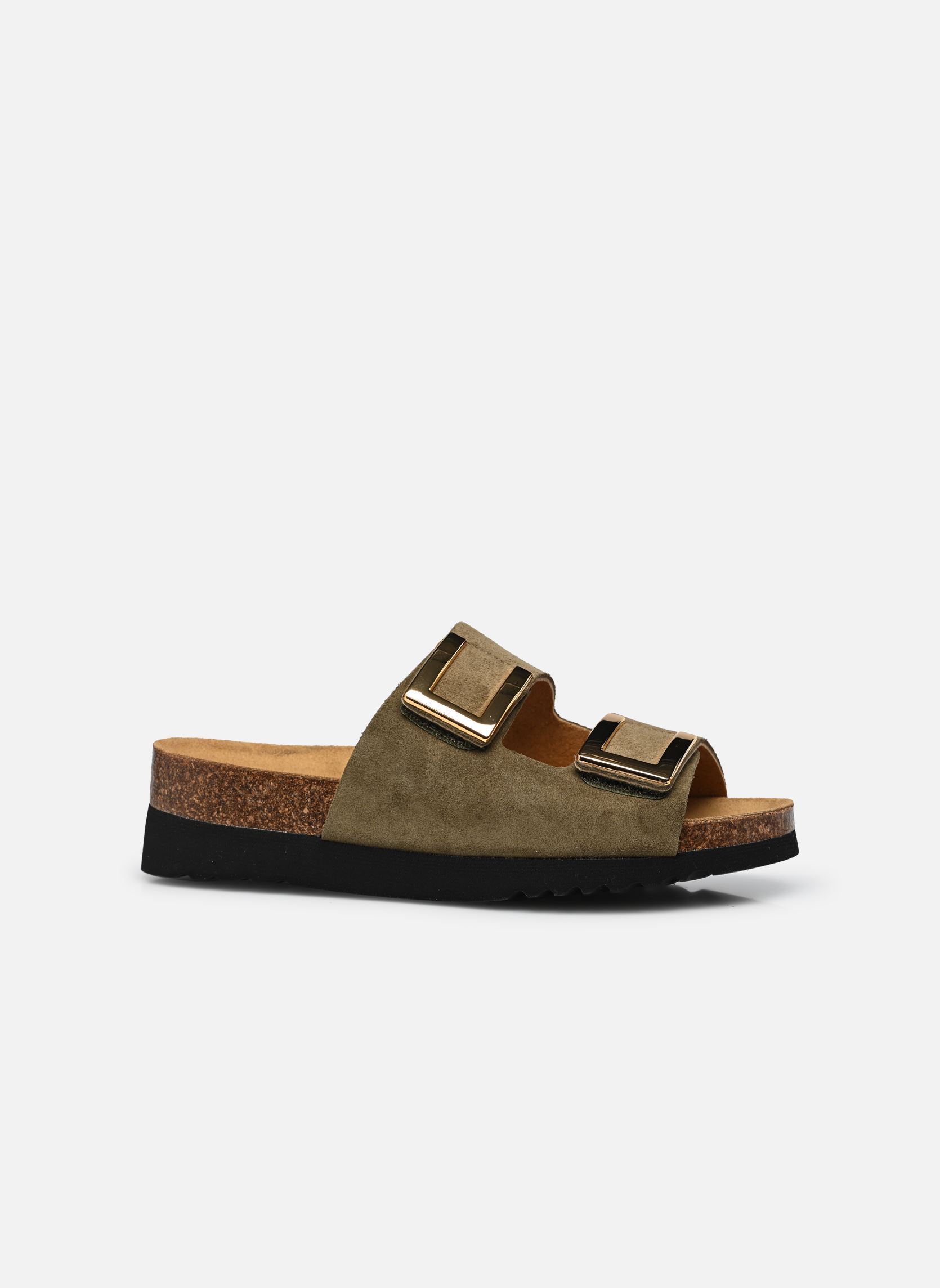 Mules et sabots Monterey 2 Straps Collection femme vert Scholl Mules et sabots Monterey 2 Straps Collection femme vert KHAKI
