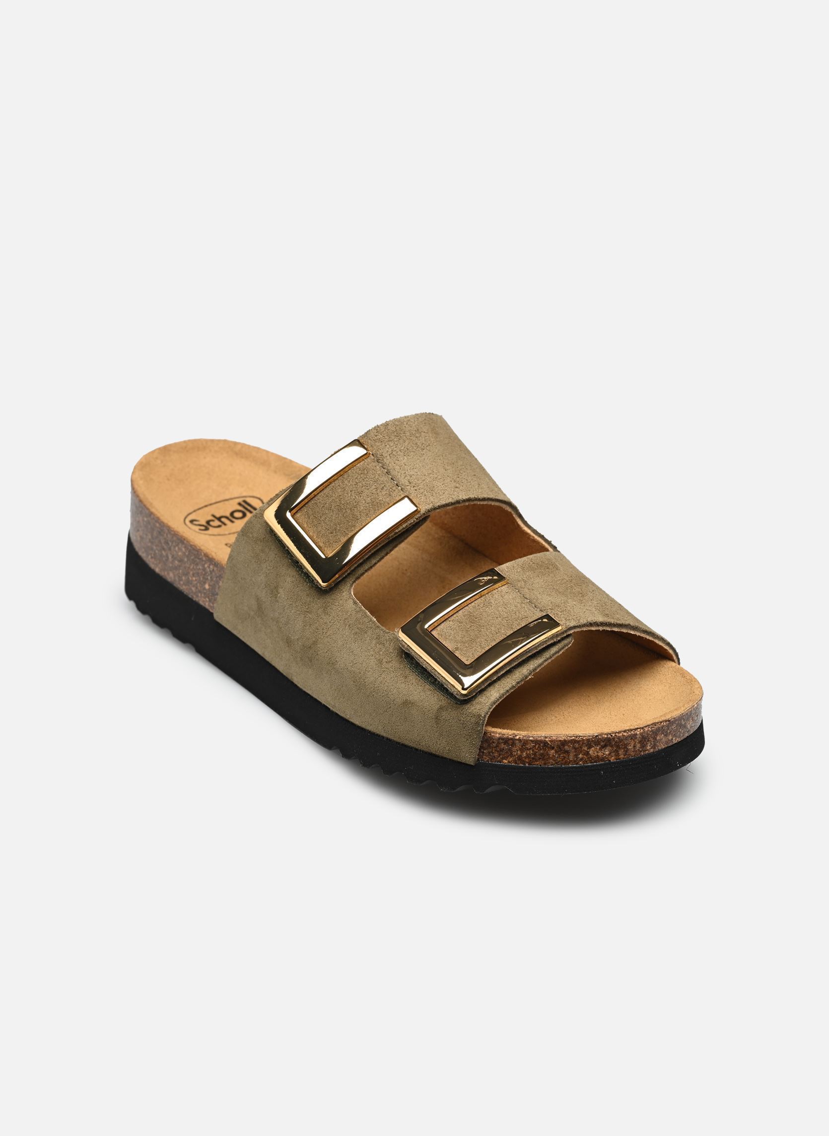 Mules et sabots Monterey 2 Straps Collection femme vert Scholl Mules et sabots Monterey 2 Straps Collection femme vert KHAKI