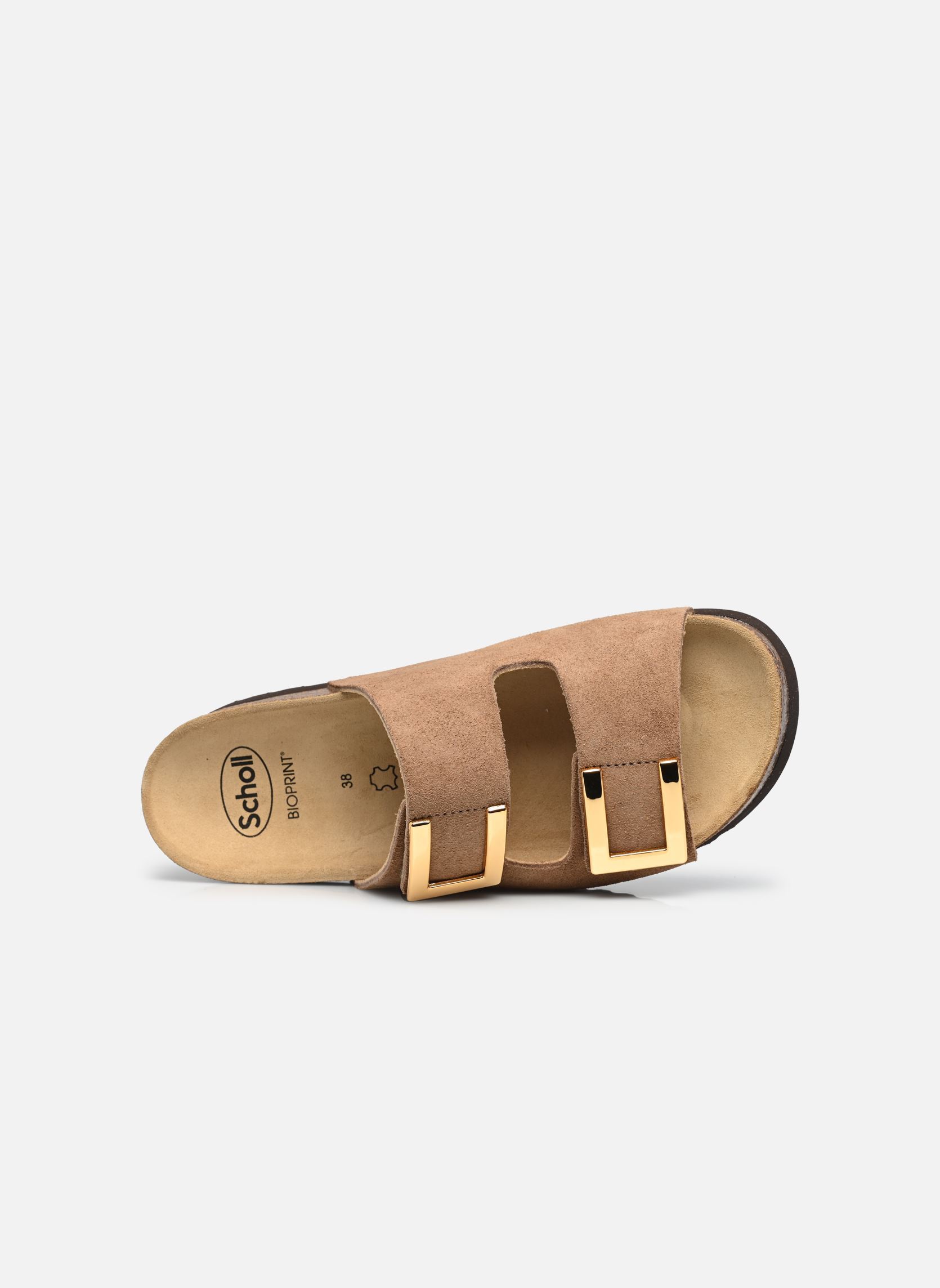 Pantoletten und Clogs Monterey 2 Straps Collection damen braun Scholl Pantoletten und Clogs Monterey 2 Straps Collection damen braun TAUPE