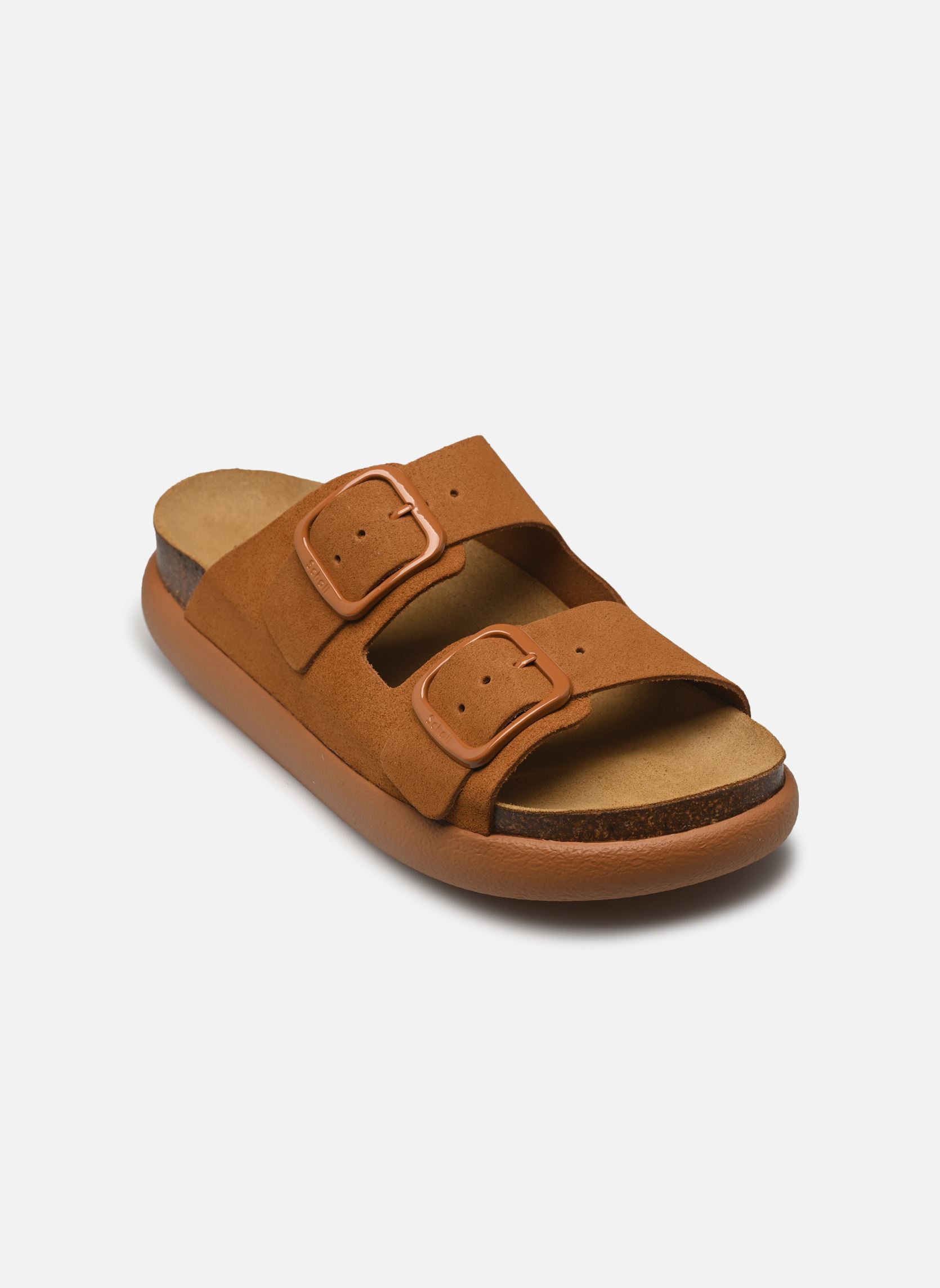 Muilen en klompen Noelle Chunky Collection dames bruin Scholl Muilen en klompen Noelle Chunky Collection dames bruin Cognac