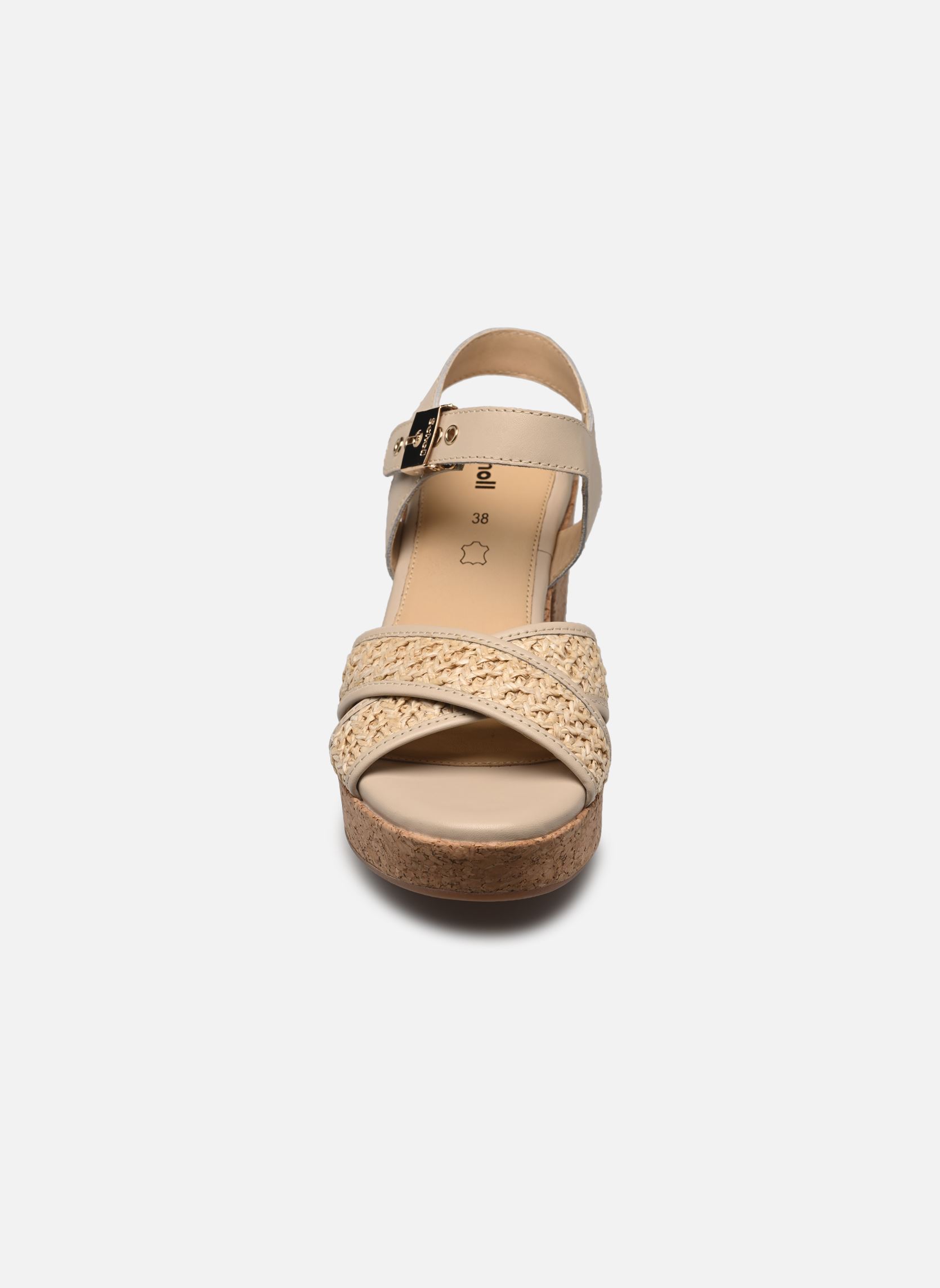 Keil- und Plateausandalen Darcy Collection damen beige Scholl Keil- und Plateausandalen Darcy Collection damen beige Chalk