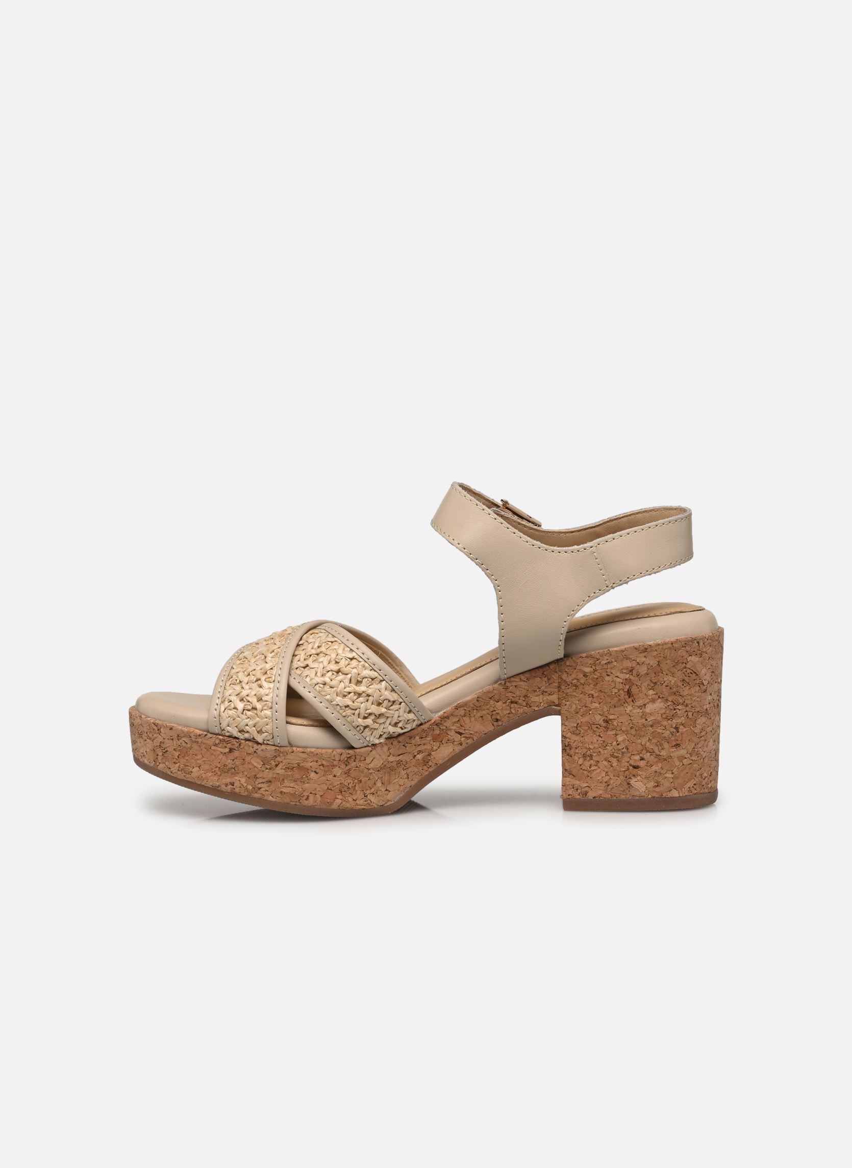 Keil- und Plateausandalen Darcy Collection damen beige Scholl Keil- und Plateausandalen Darcy Collection damen beige Chalk