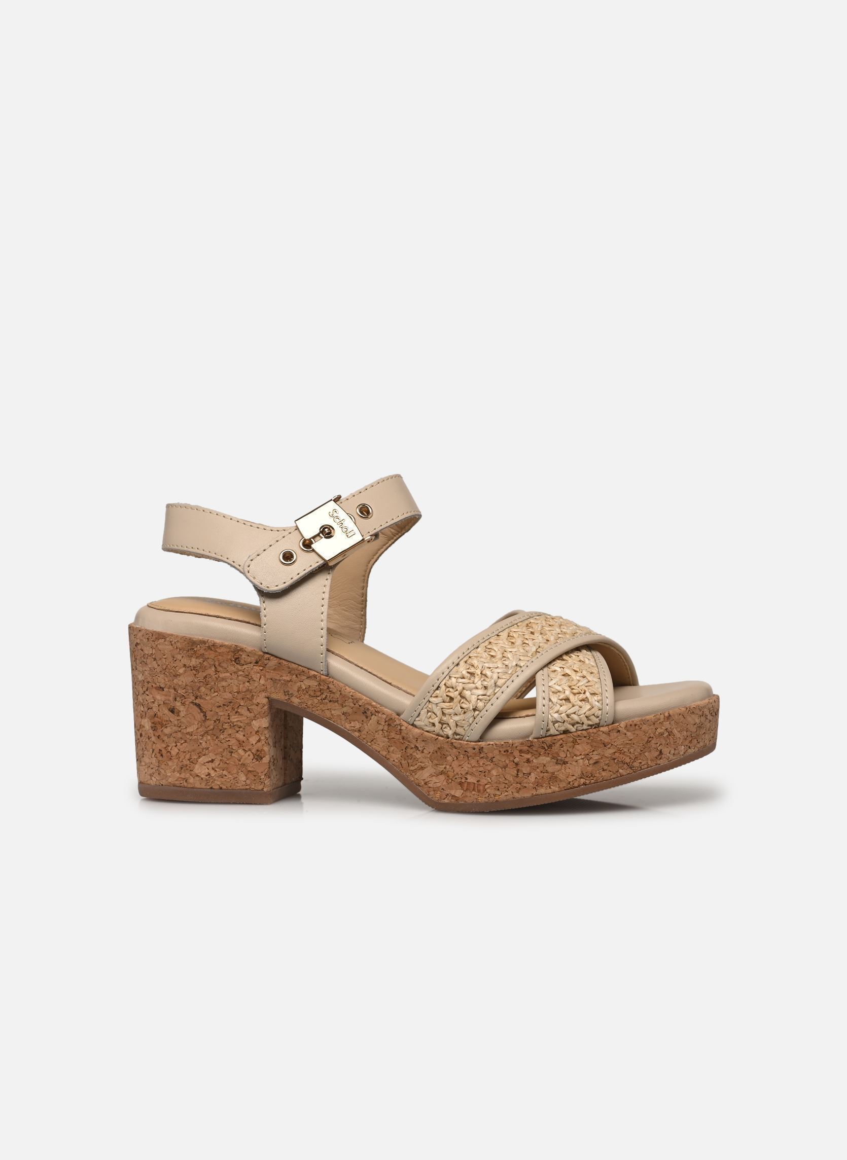 Keil- und Plateausandalen Darcy Collection damen beige Scholl Keil- und Plateausandalen Darcy Collection damen beige Chalk