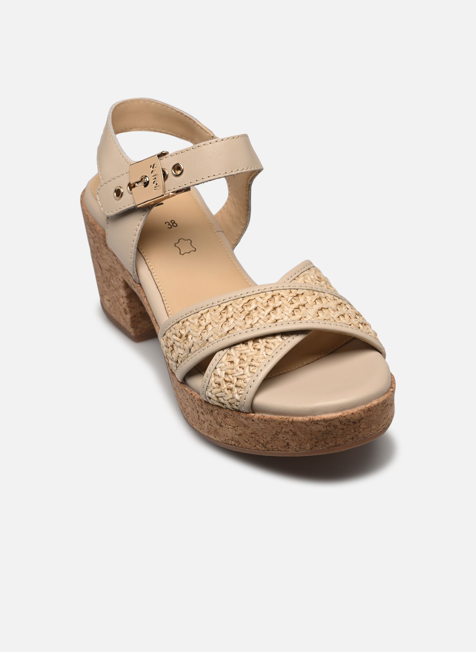 Keil- und Plateausandalen Darcy Collection damen beige Scholl Keil- und Plateausandalen Darcy Collection damen beige Chalk