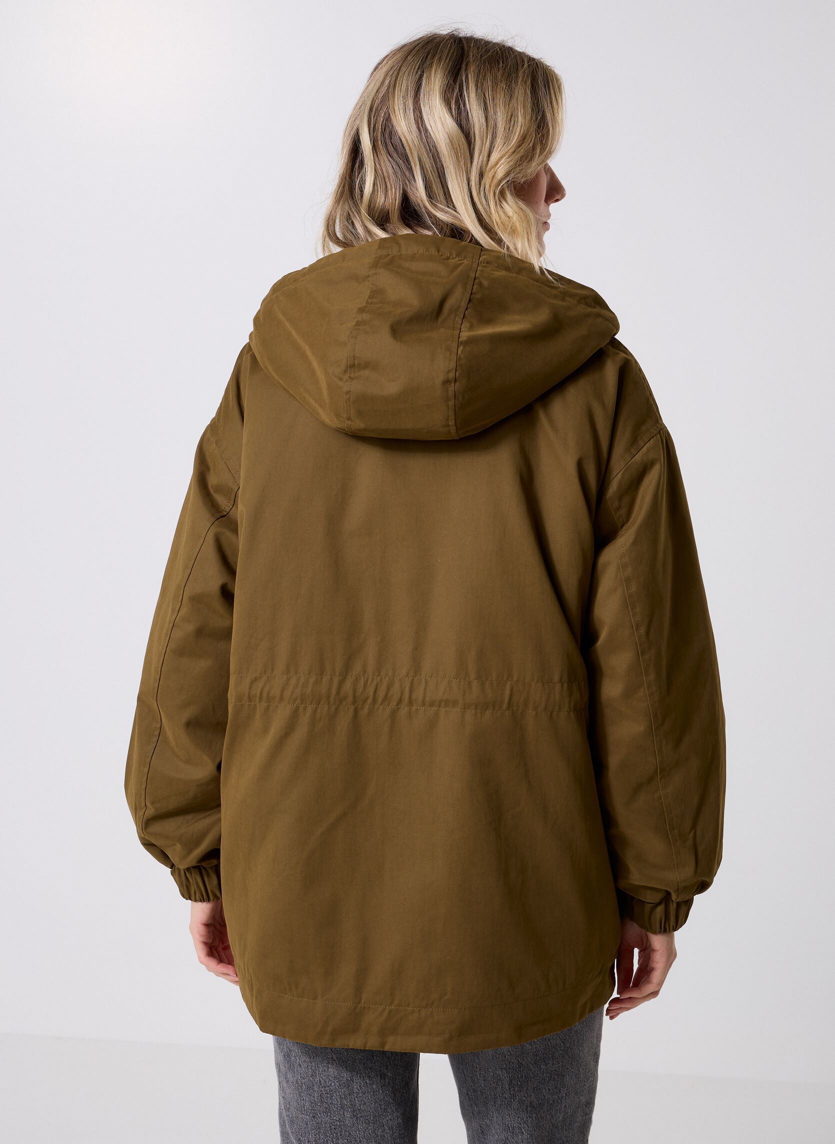 Winterjas VCANADA dames groen MADE BY Winterjas VCANADA dames groen Dark Olive
