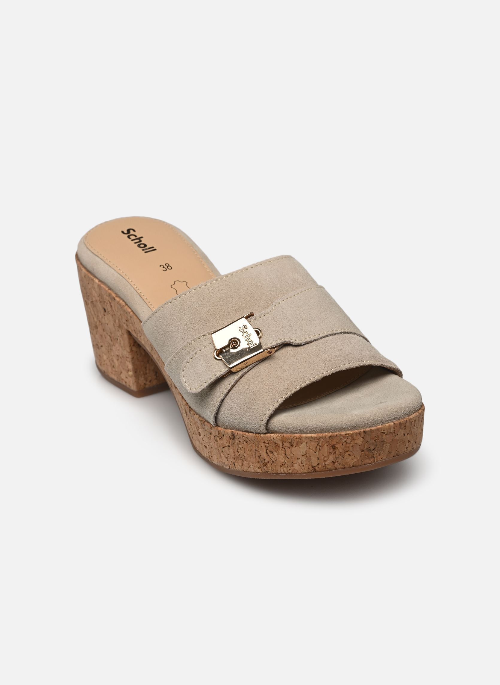Muilen en klompen Ophelia Iconic dames beige Scholl Muilen en klompen Ophelia Iconic dames beige Sand
