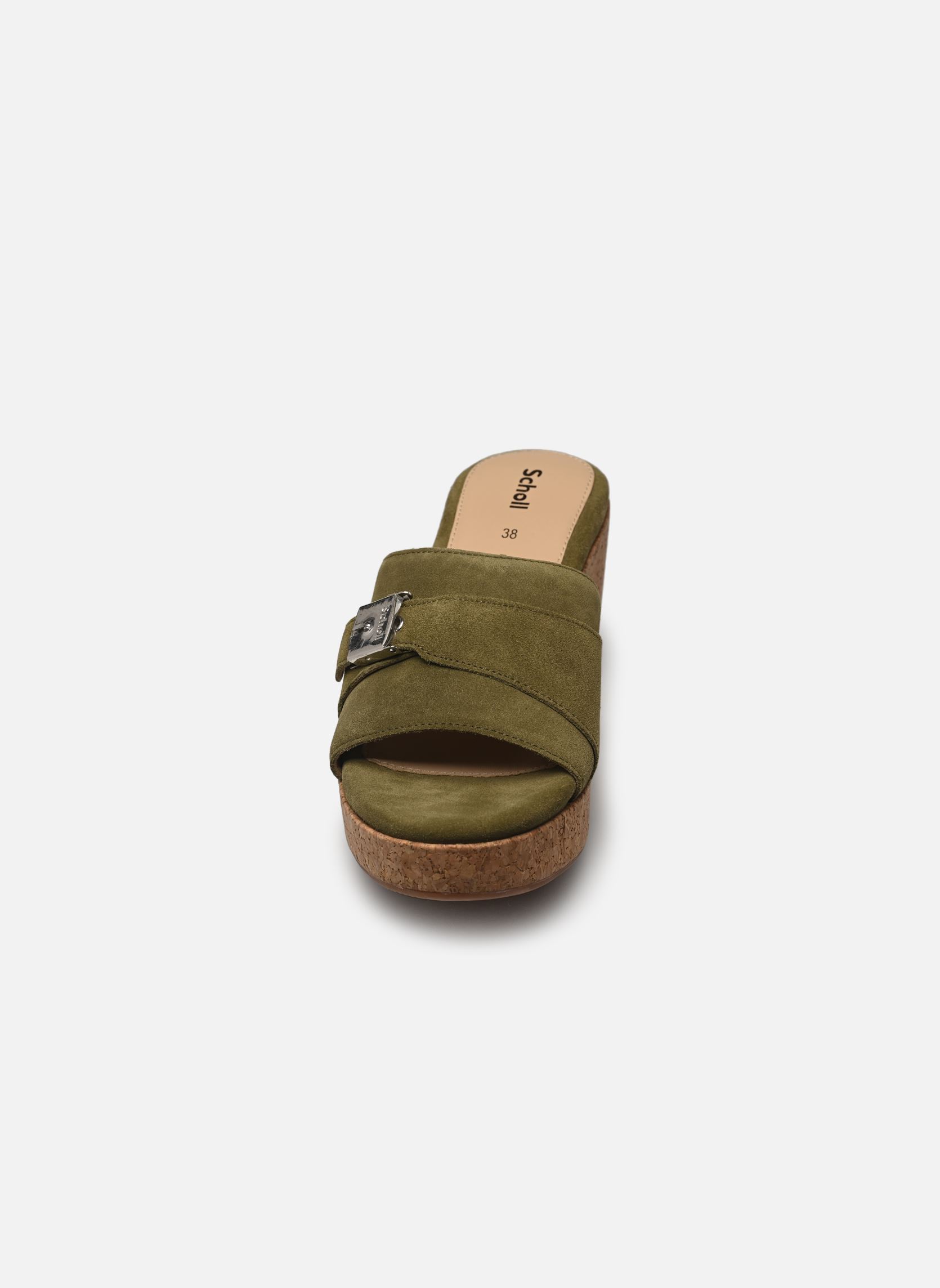 Pantoletten und Clogs Ophelia Iconic damen grün Scholl Pantoletten und Clogs Ophelia Iconic damen grün khaki