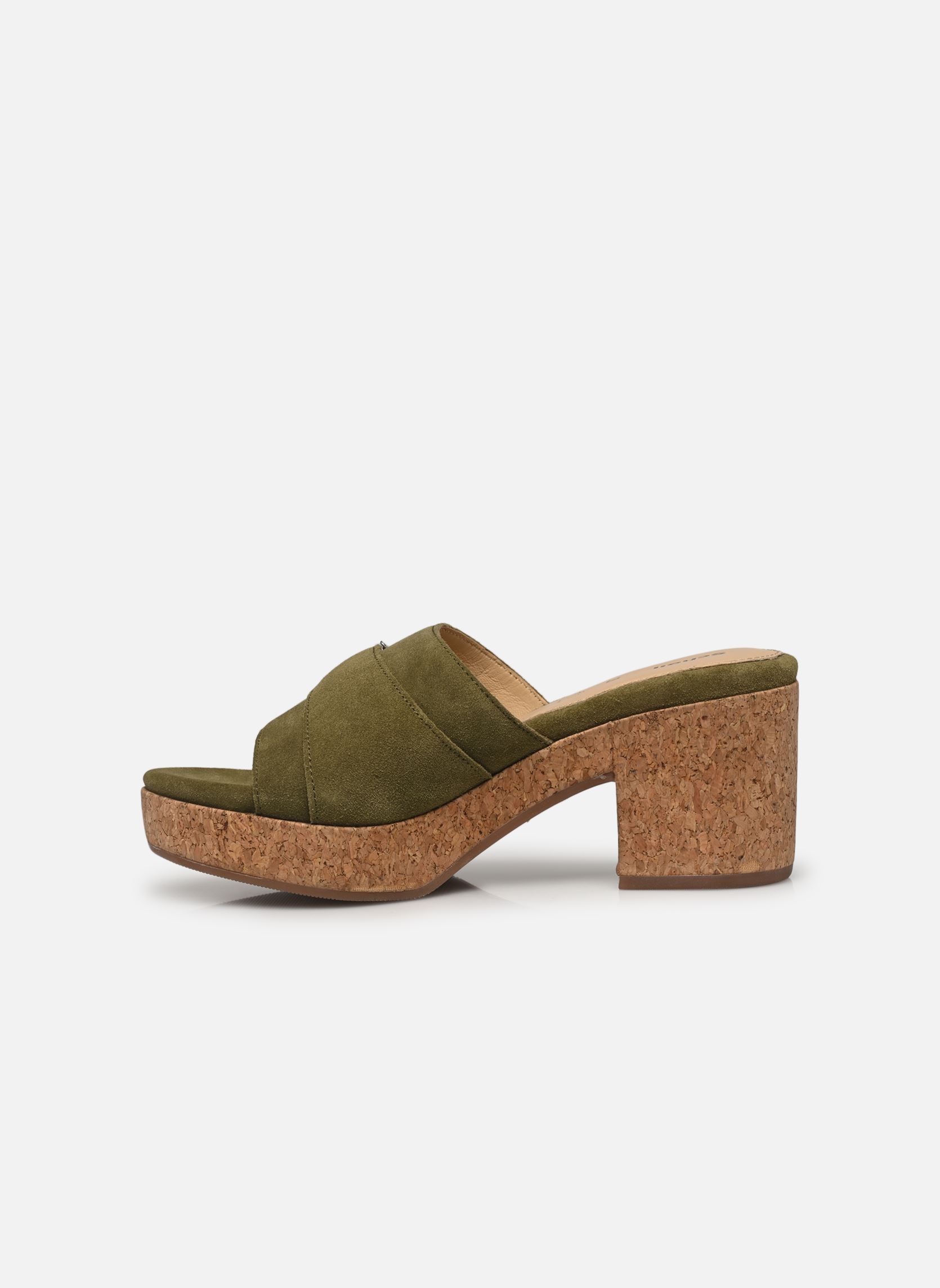 Pantoletten und Clogs Ophelia Iconic damen grün Scholl Pantoletten und Clogs Ophelia Iconic damen grün khaki
