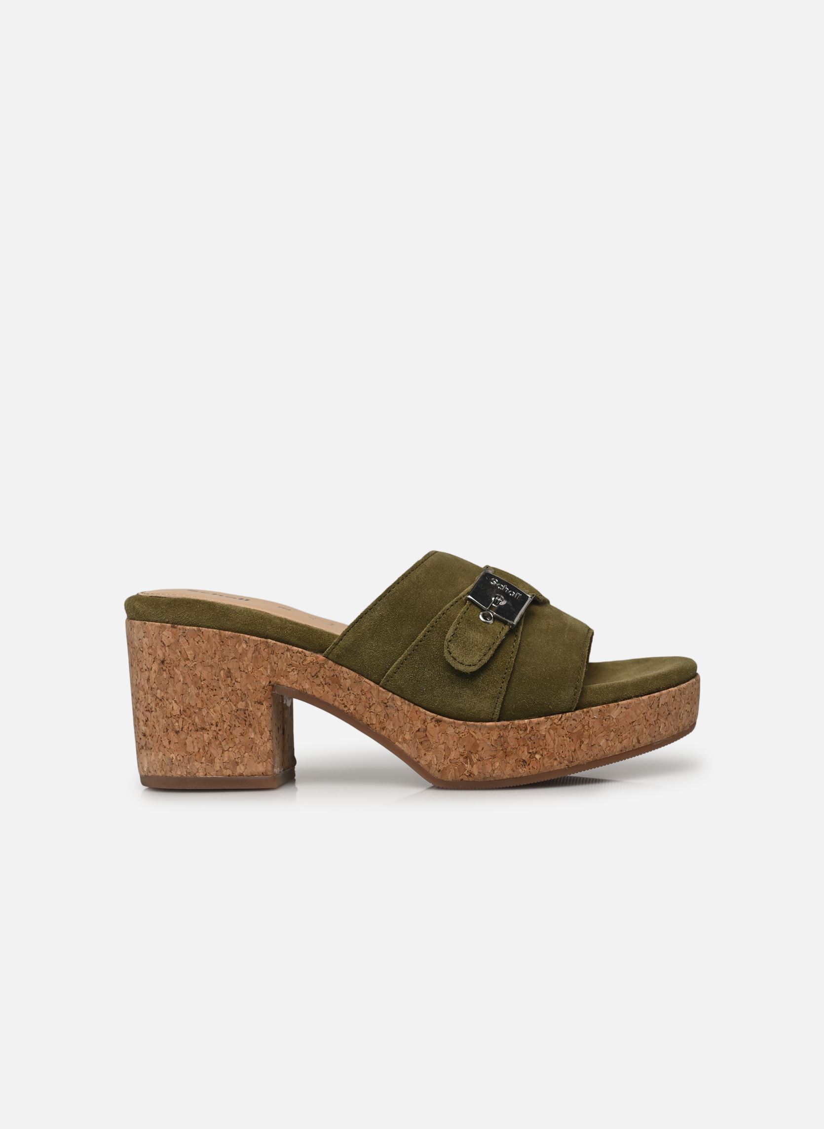 Pantoletten und Clogs Ophelia Iconic damen grün Scholl Pantoletten und Clogs Ophelia Iconic damen grün khaki