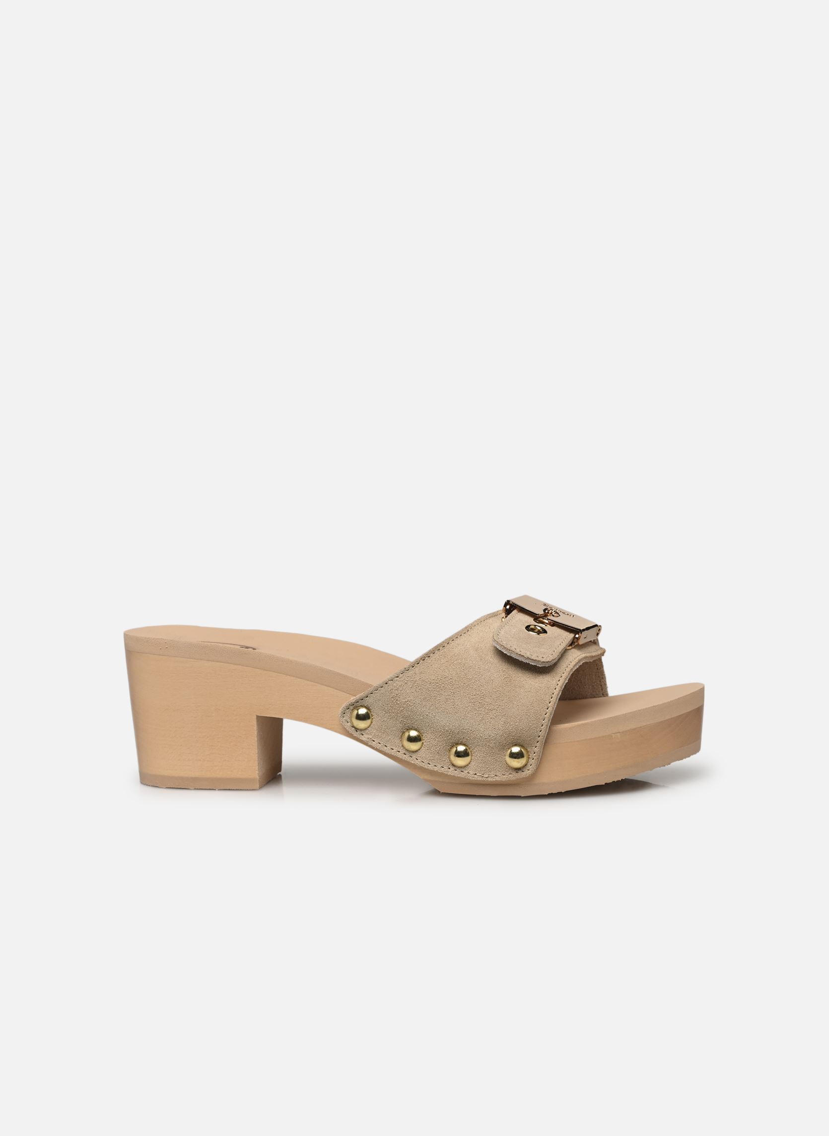 Pantoletten und Clogs Pescura Ibiza 2.0 Iconic damen beige Scholl Pantoletten und Clogs Pescura Ibiza 2.0 Iconic damen beige Sand