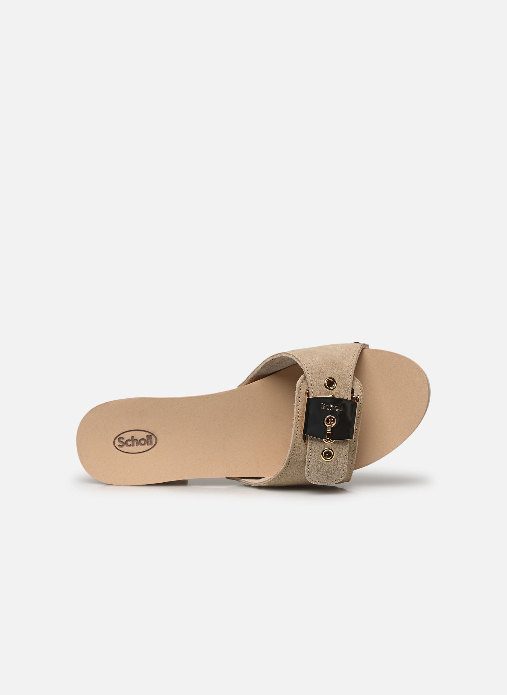 Pantoletten und Clogs Pescura Ibiza 2.0 Iconic damen beige Scholl Pantoletten und Clogs Pescura Ibiza 2.0 Iconic damen beige Sand