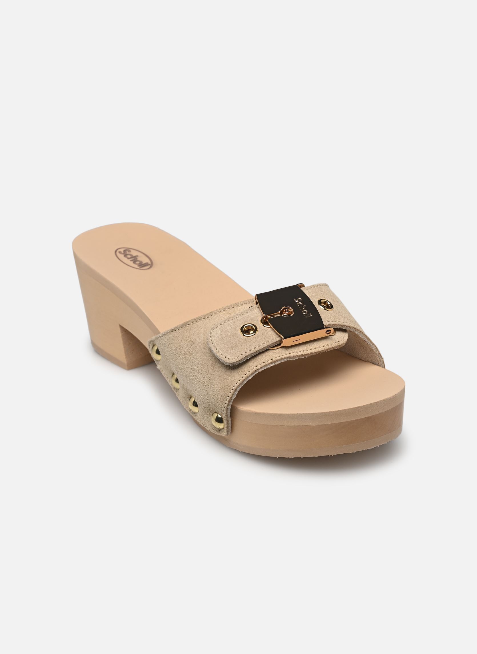 Pantoletten und Clogs Pescura Ibiza 2.0 Iconic damen beige Scholl Pantoletten und Clogs Pescura Ibiza 2.0 Iconic damen beige Sand