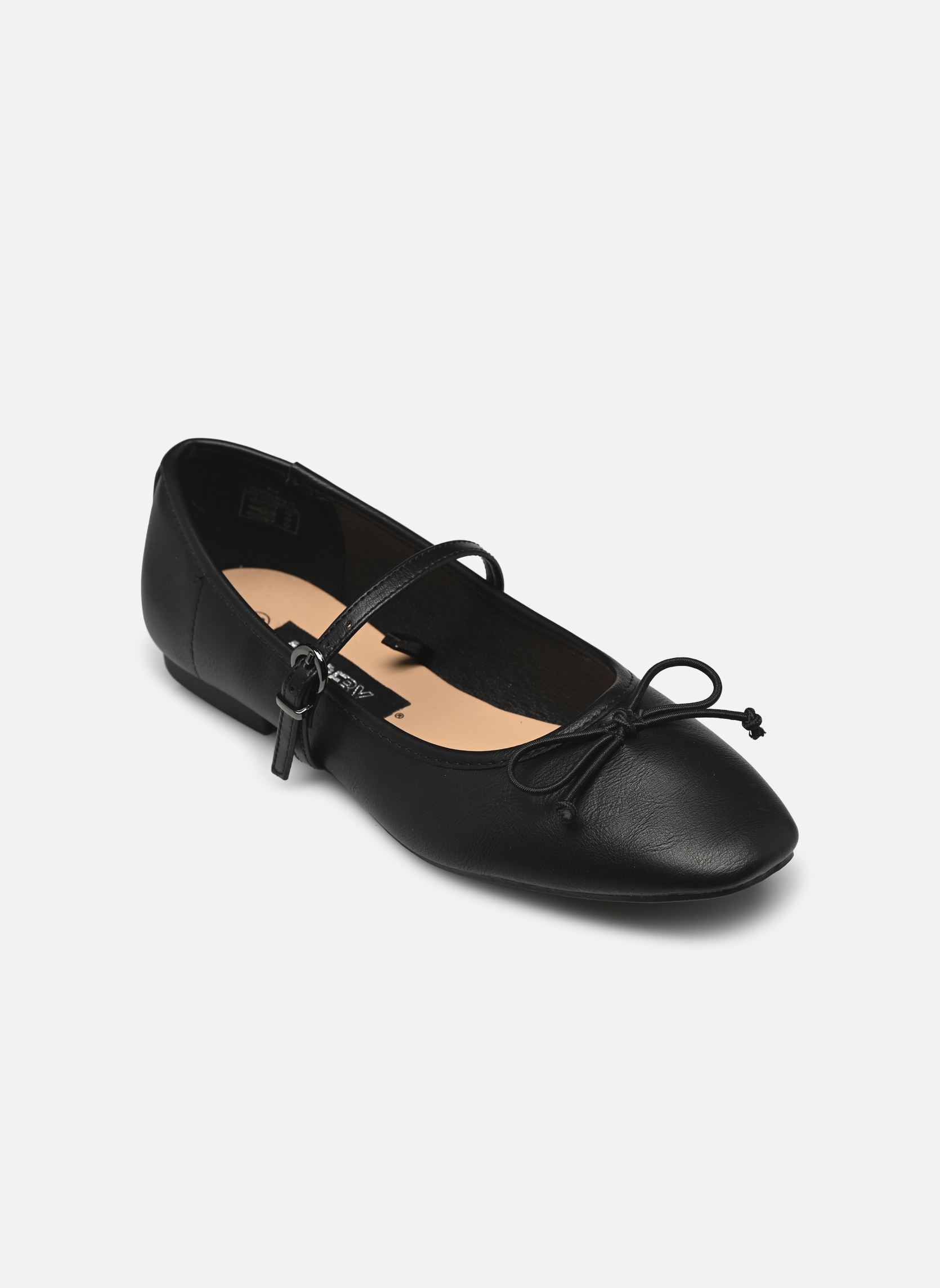 Bailarinas clásicas Ballerines THENO mujer negro MADE BY Bailarinas clásicas Ballerines THENO mujer negro BLACK PU
