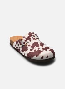Pantoletten und Clogs Mules THILDE damen weiß MADE BY Pantoletten und Clogs Mules THILDE damen weiß WHITE BROWN