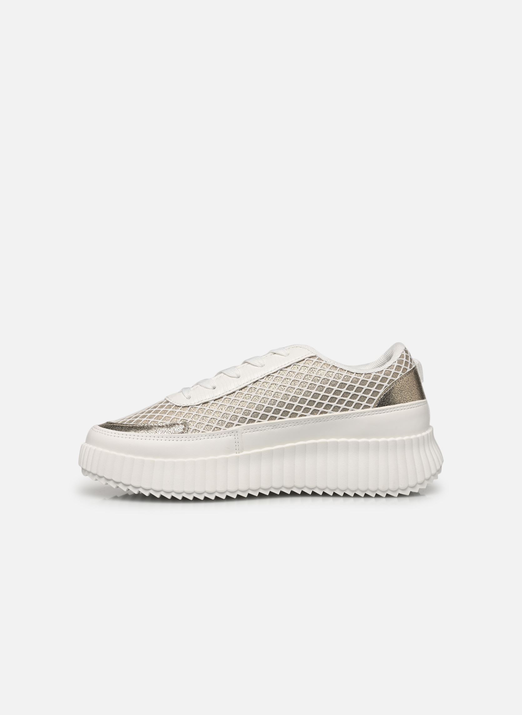 Baskets Baskets THINA femme blanc MADE BY Baskets Baskets THINA femme blanc WHITE GOLD