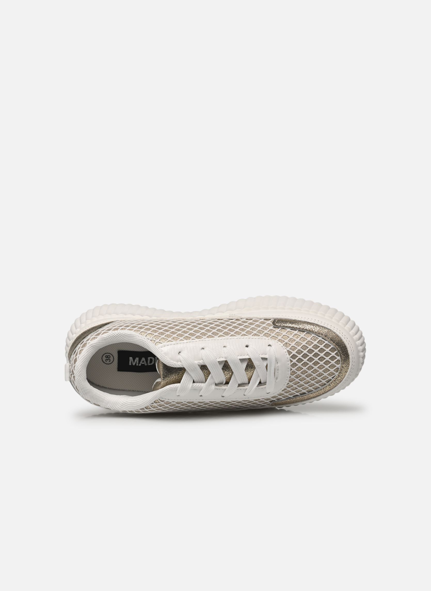 Baskets Baskets THINA femme blanc MADE BY Baskets Baskets THINA femme blanc WHITE GOLD