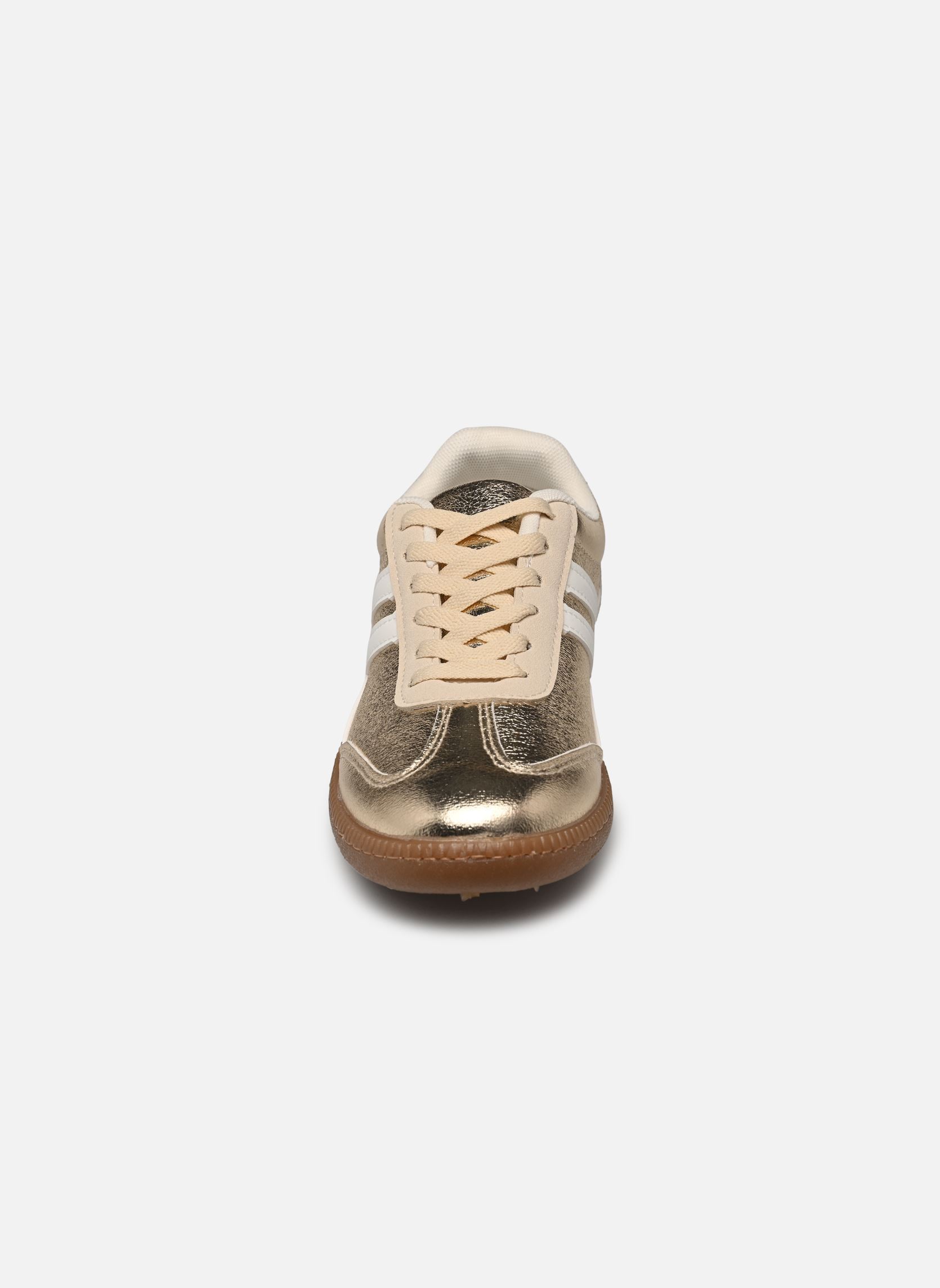Sneakers Baskets THEODOR dames goud en brons MADE BY Sneakers Baskets THEODOR dames goud en brons Gold White