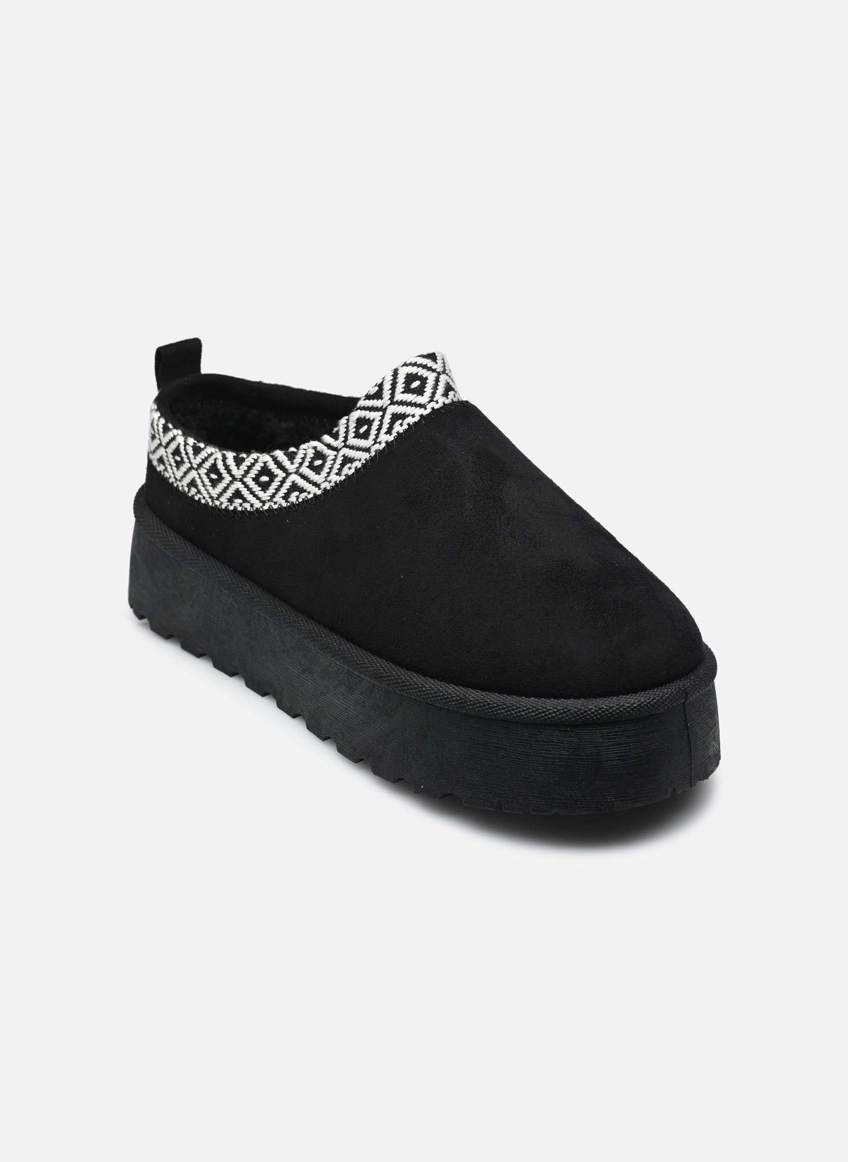 Muilen en klompen Mules THESSA dames zwart MADE BY Muilen en klompen Mules THESSA dames zwart BLACK TXT MF