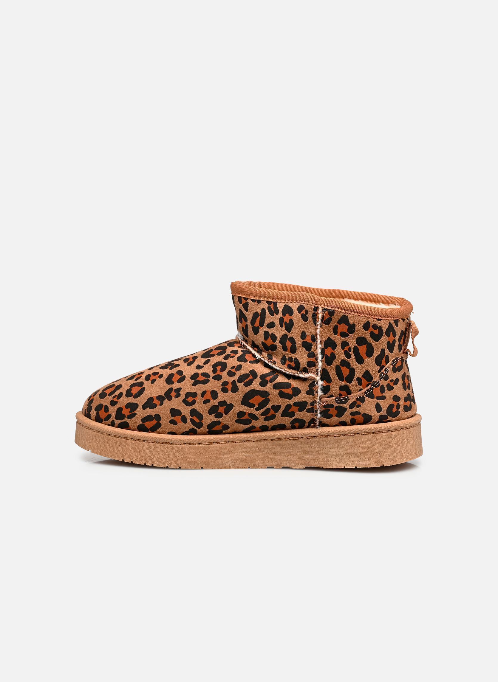 Gefütterte Stiefeletten Boots THULA damen braun MADE BY Gefütterte Stiefeletten Boots THULA damen braun LEOPARD