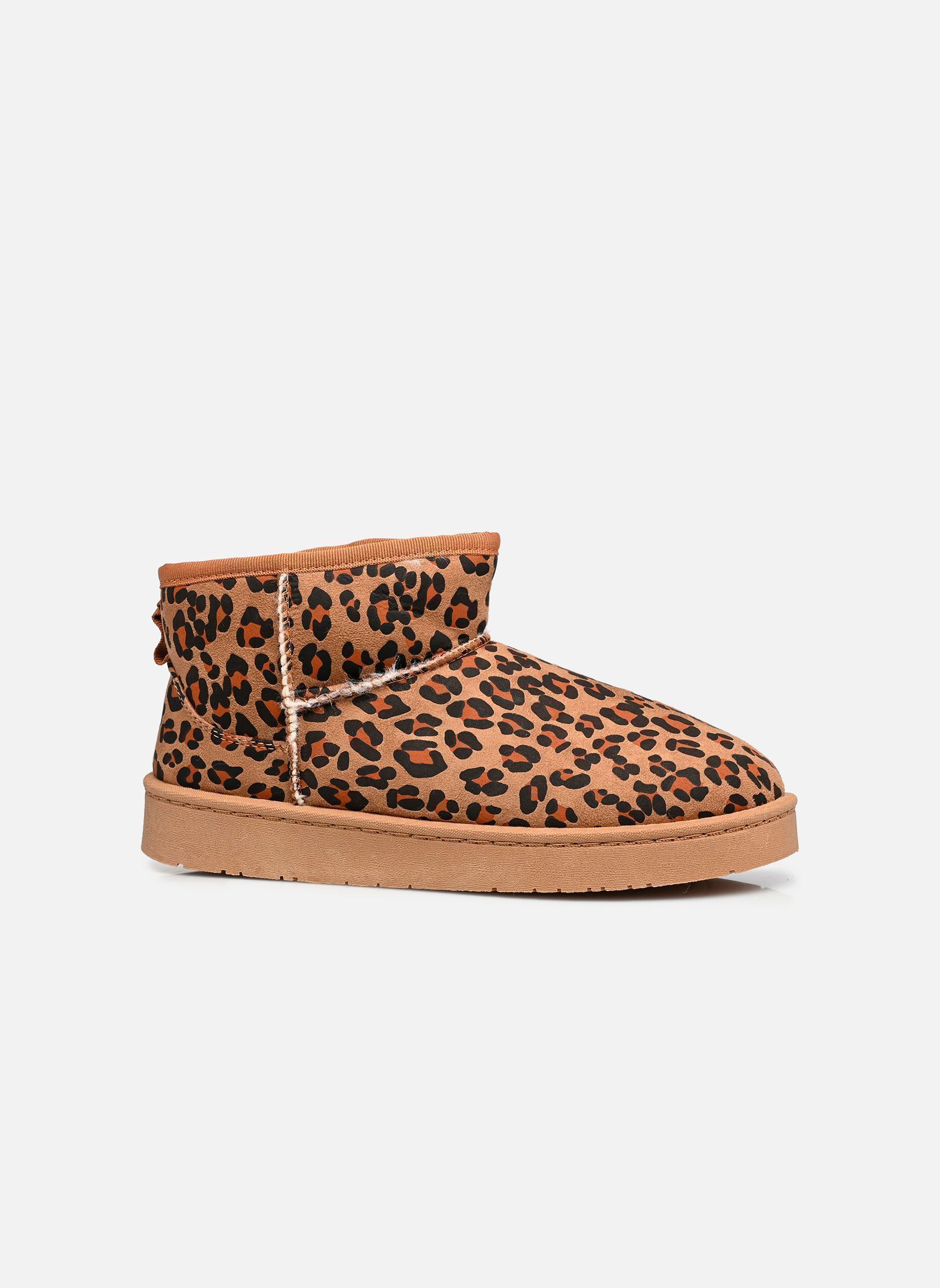 Gefütterte Stiefeletten Boots THULA damen braun MADE BY Gefütterte Stiefeletten Boots THULA damen braun LEOPARD