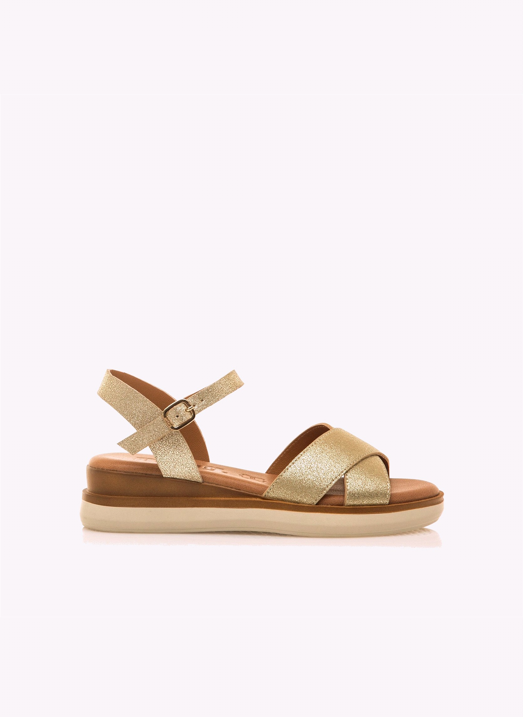 Sandales Sandales compensées Femme MTNG DANIELA or femme blanc MTNG Sandales Sandales compensées Femme MTNG DANIELA or femme blanc Blanc & doré
