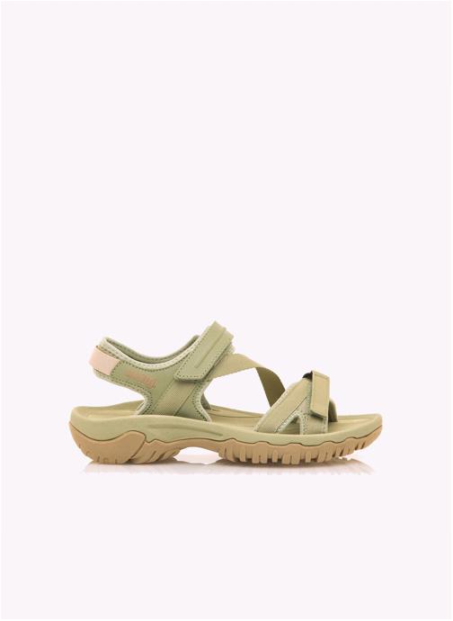 MTNG Sandales Sandales plates Femme MTNG TIFON beige femme vert