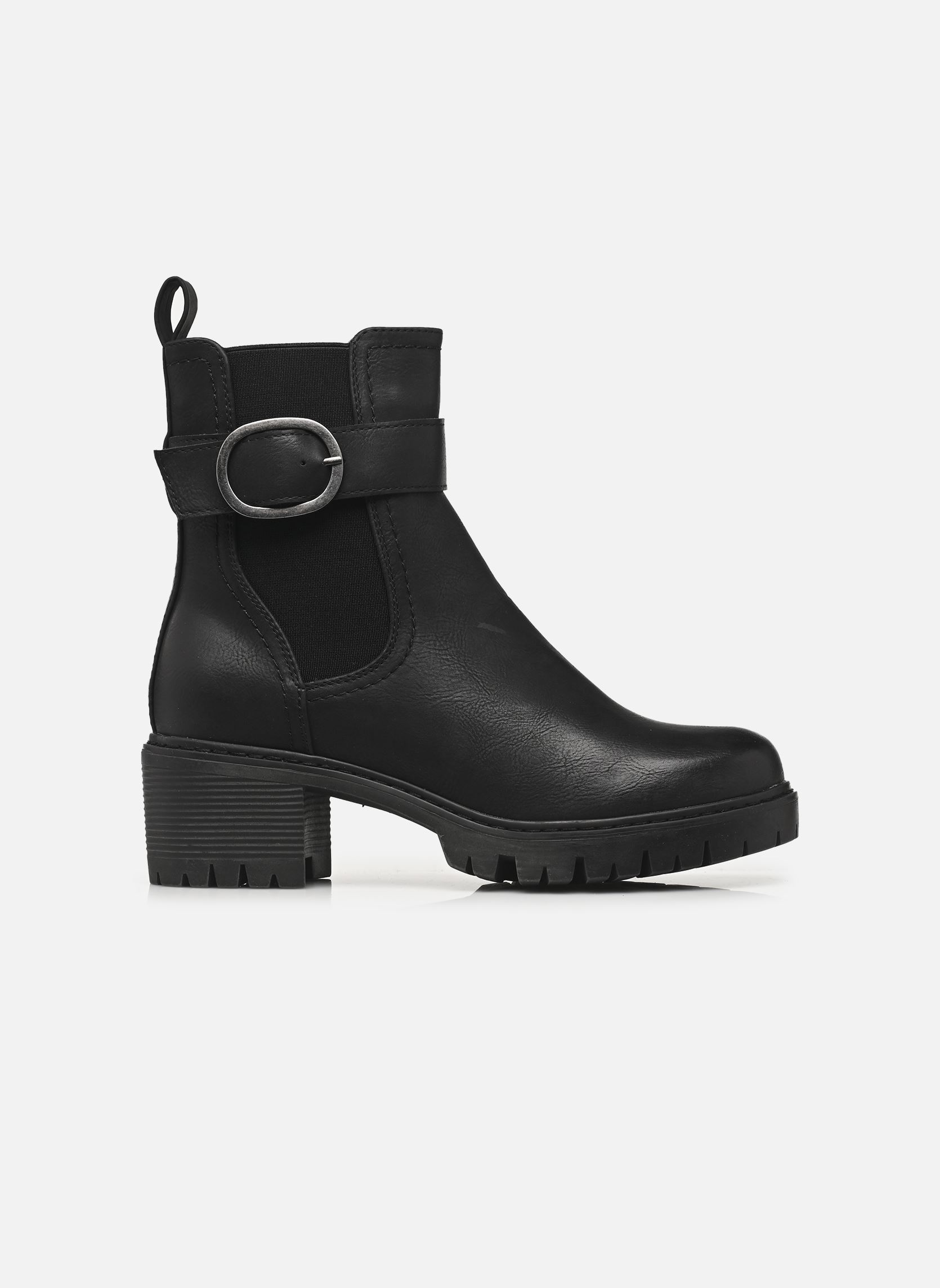 Biker-Stiefeletten Boots THYDE damen schwarz MADE BY Biker-Stiefeletten Boots THYDE damen schwarz NOIR