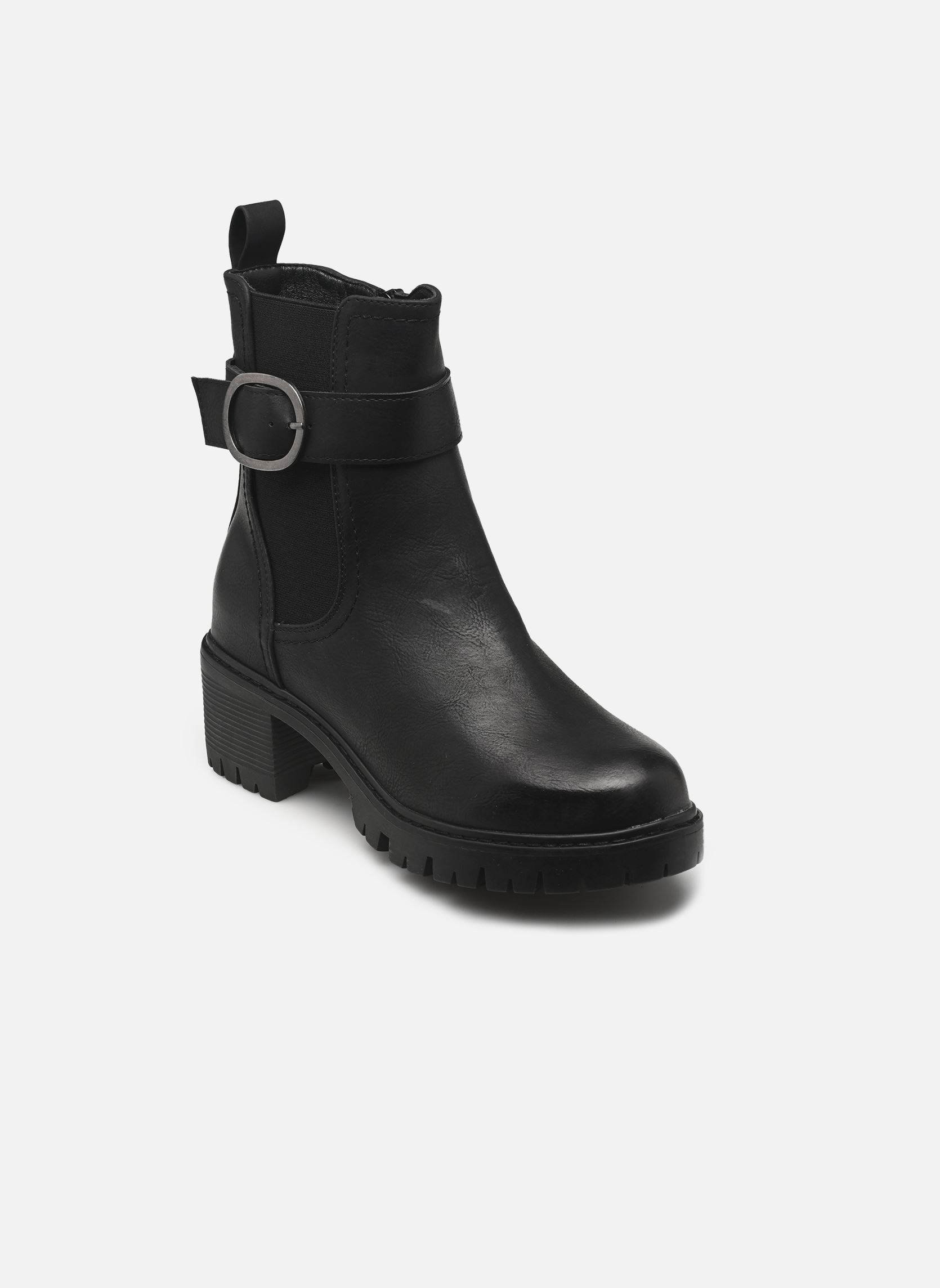 Biker-Stiefeletten Boots THYDE damen schwarz MADE BY Biker-Stiefeletten Boots THYDE damen schwarz NOIR