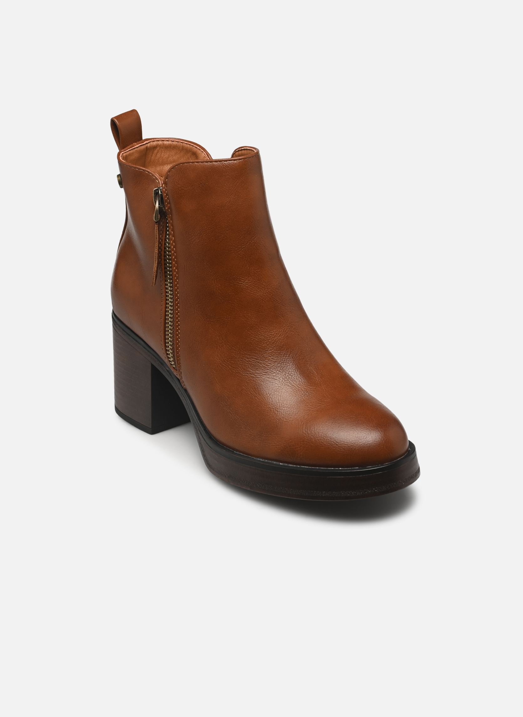 Stiefeletten und Stiefel Boots DOUANI damen braun MADE BY Stiefeletten und Stiefel Boots DOUANI damen braun Cognac