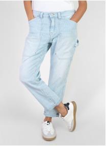 Jeans droit Jeans loose Blue femme bleu Le temps des cerises Jeans droit Jeans loose Blue femme bleu Bleu