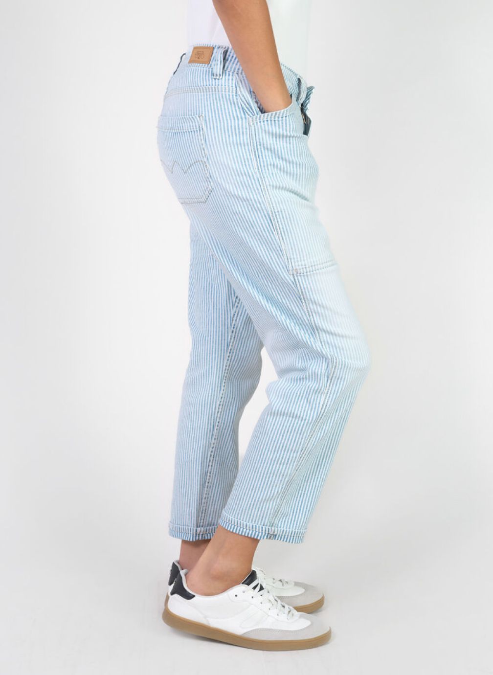 Jeans droit Jeans loose Blue femme bleu Le temps des cerises Jeans droit Jeans loose Blue femme bleu Bleu