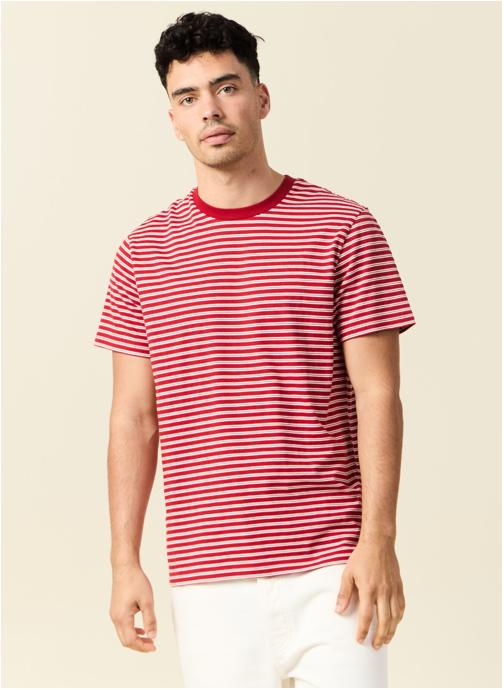 Bonobo Tee-shirts TEECASSISH homme rouge