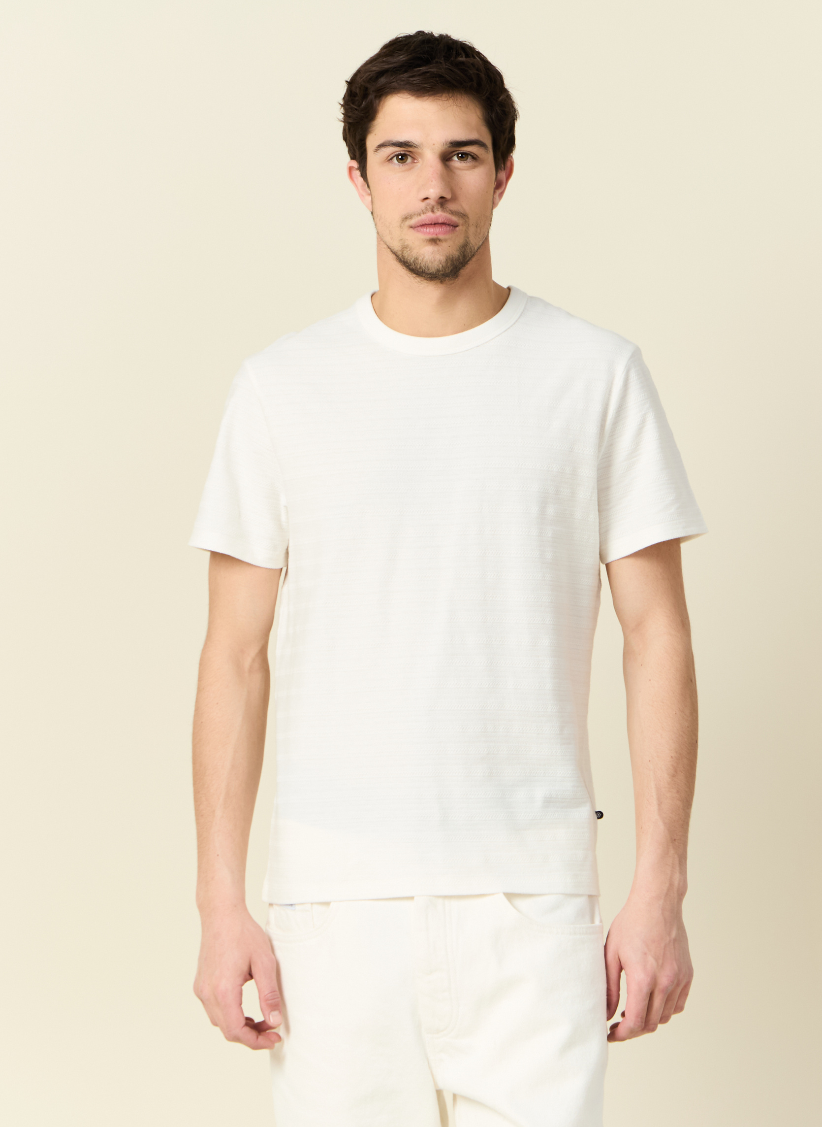 Tee-shirts BUBBLETEE2H homme blanc Bonobo Tee-shirts BUBBLETEE2H homme blanc Blanc