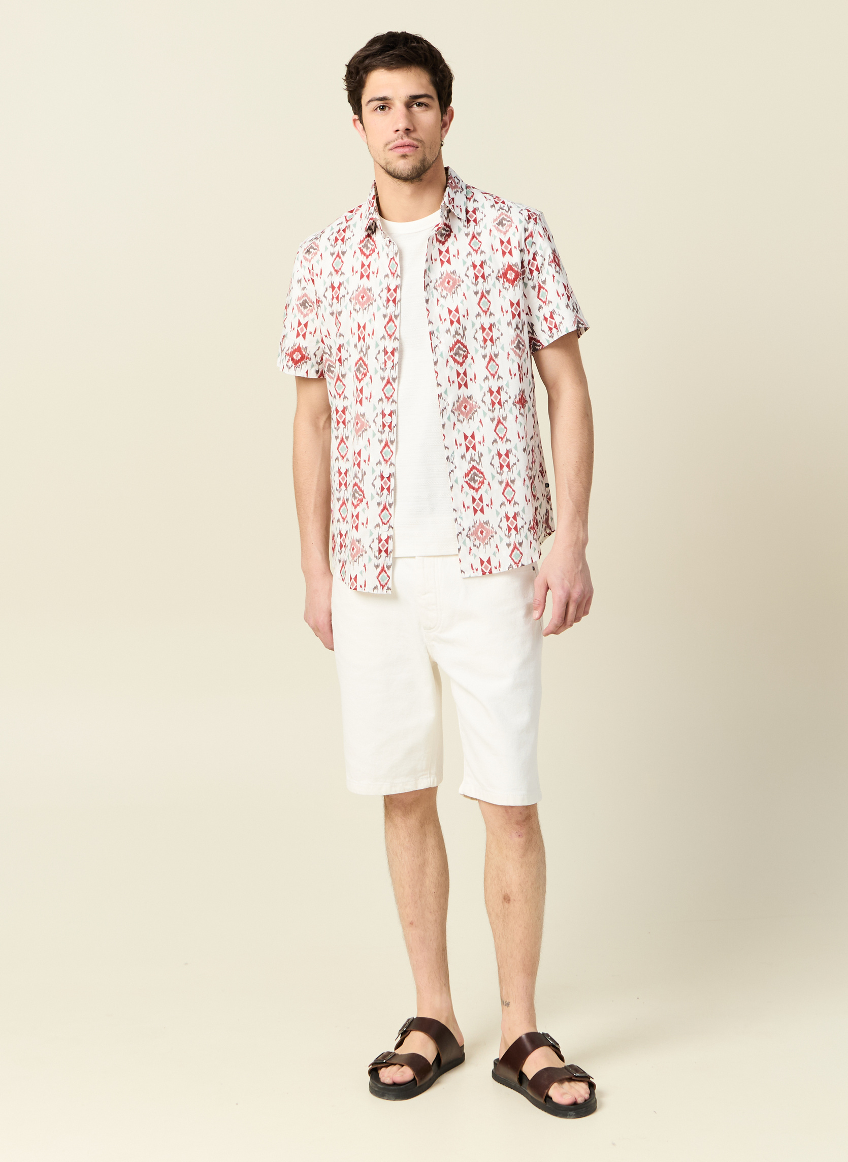 Tee-shirts BUBBLETEE2H homme blanc Bonobo Tee-shirts BUBBLETEE2H homme blanc Blanc