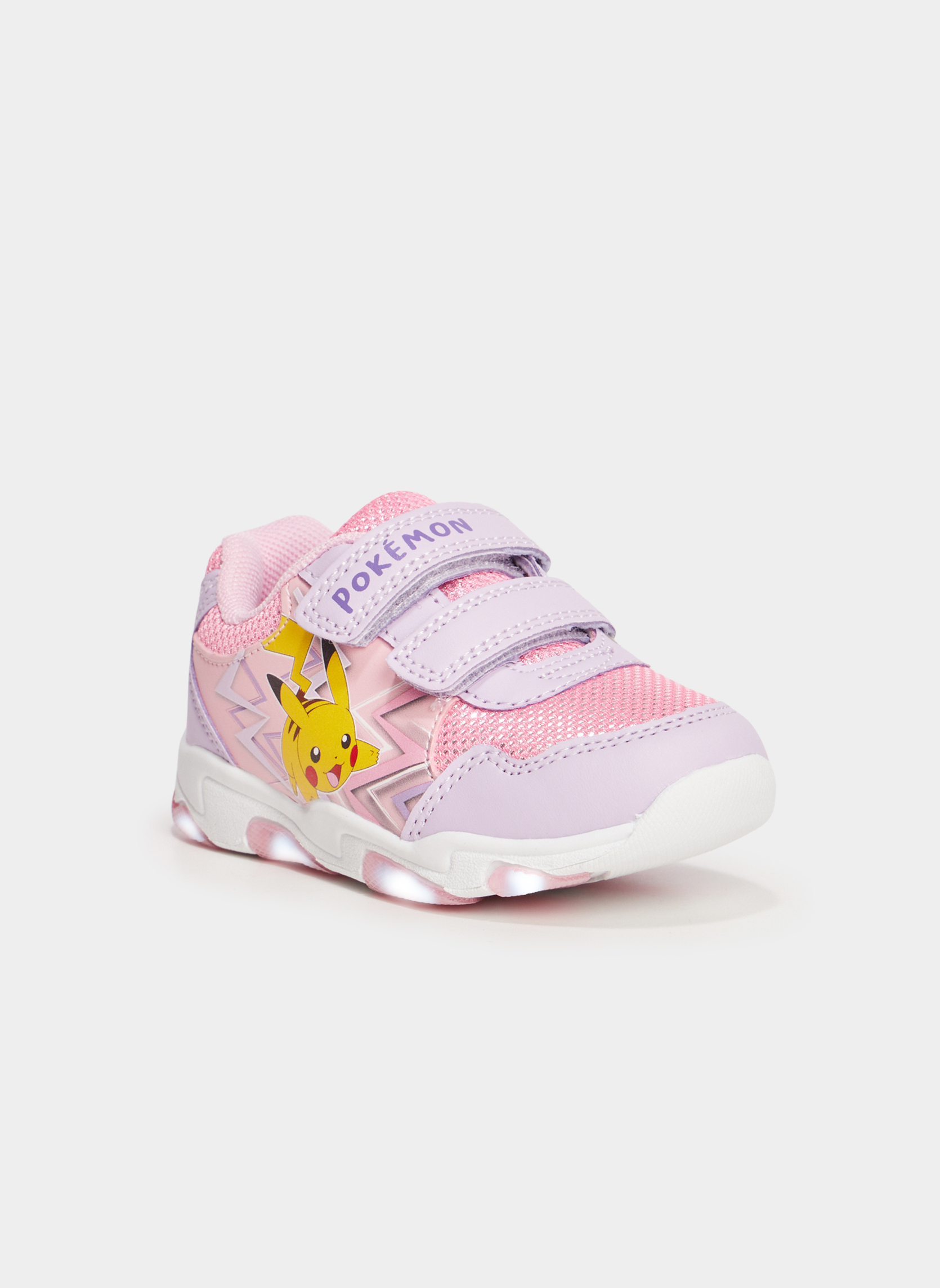 Pokemon Baskets basses Baskets - RPIKACH_S_MF_RUN_251 fille rose ...