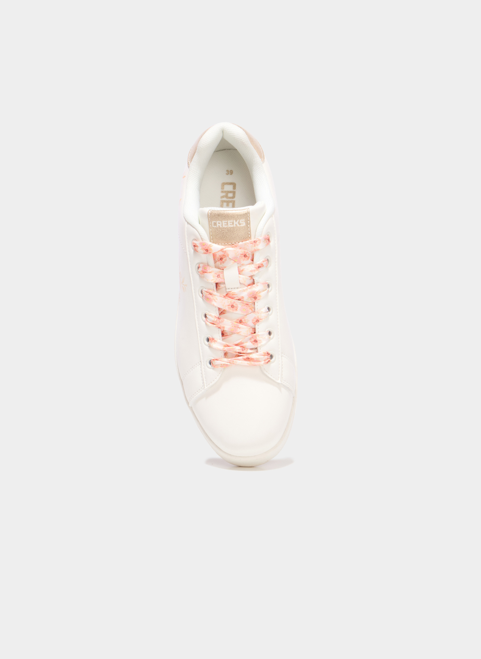 Baskets basses TABRODERIE_S_F_TB_0_241 femme rose CREEKS Baskets basses TABRODERIE_S_F_TB_0_241 femme rose Rose