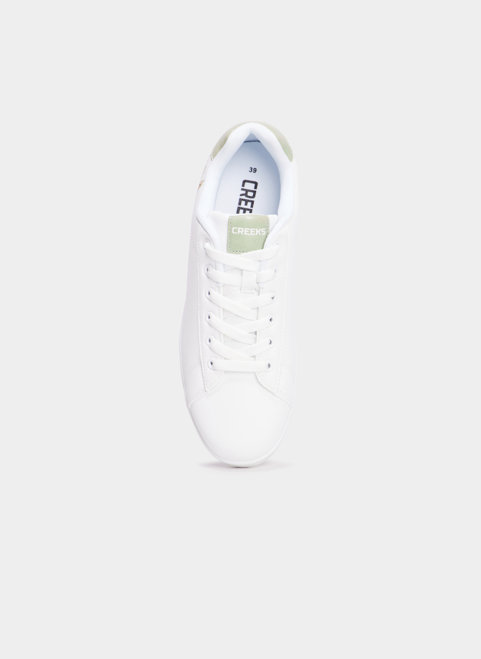 Baskets basses TABRODERIE_S_F_TB_0_241 femme vert CREEKS Baskets basses TABRODERIE_S_F_TB_0_241 femme vert Vert clair