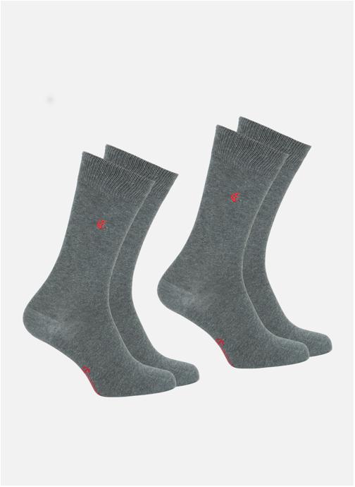 Eminence Socquettes COTON PEIGNE homme gris