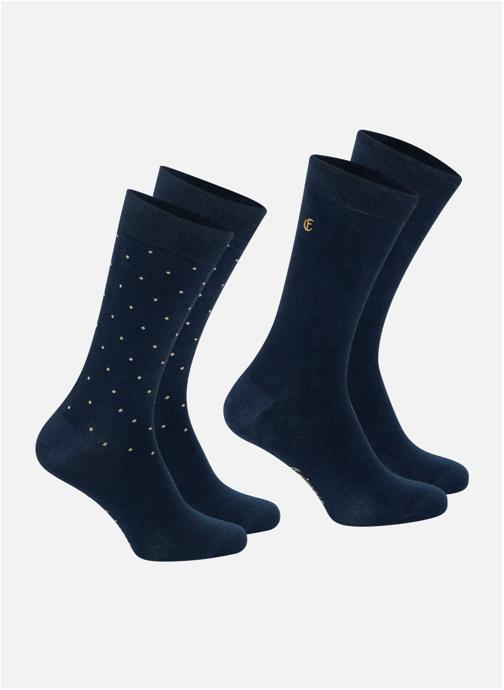 Eminence Chaussettes COTON PEIGNE homme bleu