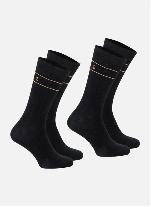 Eminence Chaussettes COTON PEIGNE homme noir