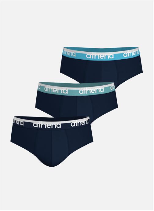 ATHENA Slips BIO homme bleu
