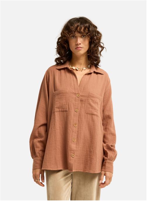 Billabong Chemises Swell Blouse femme marron