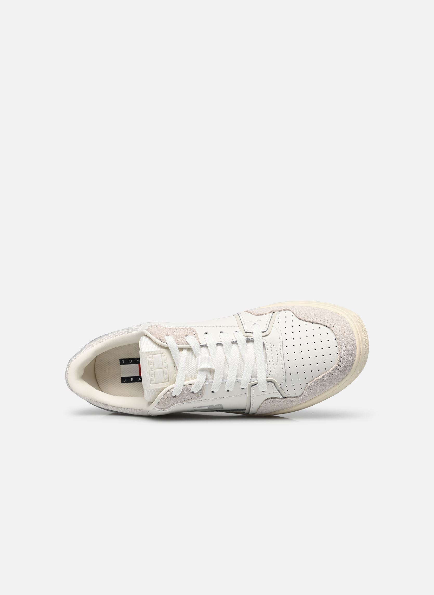 Sneaker TJW RETRO BASKET SNE W damen grau Tommy Jeans Sneaker TJW RETRO BASKET SNE W damen grau WHITE